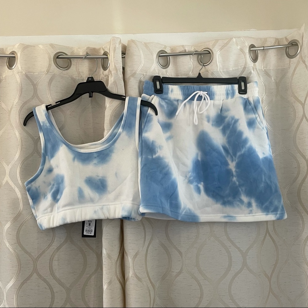 Tie Dye Top & Skirt NWTS